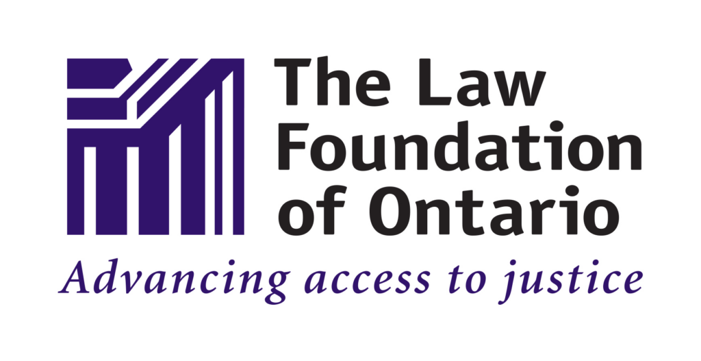 The Law Foundation of Ontario
Advancing Access to Justice